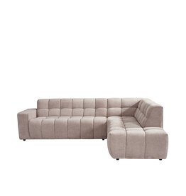 Damn LABEL51 Hoekbank Valentino - Clay - Elite - Rechts Voorstaand