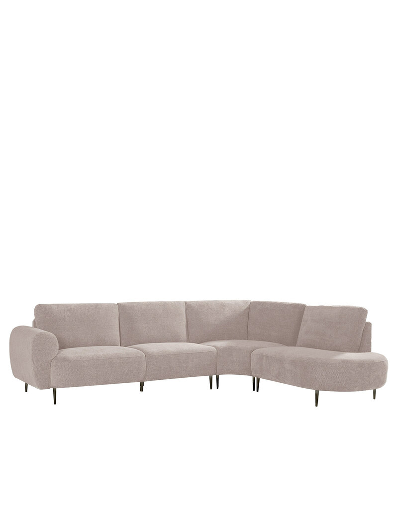 Damn LABEL51 Hoekbank Milano - Clay - Elite - Rechts Voorstaand