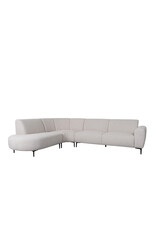 Damn LABEL51 Hoekbank Mauro - Naturel - Royal Boucle - Links Voorstaand