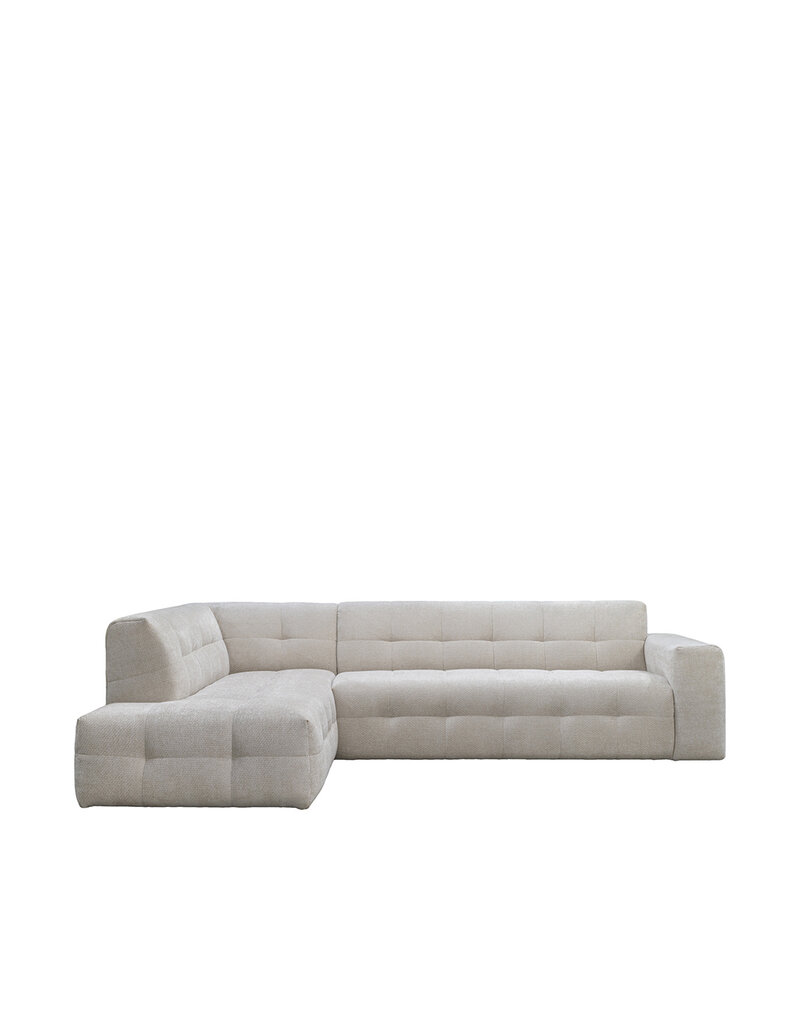 Damn LABEL51 Hoekbank Lorenzo - Naturel - Elite - Links Voorstaand