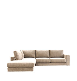 Damn LABEL51 Hoekbank Valero - Naturel - Tresor - Links Voorstaand