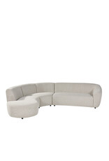 Damn LABEL51 Hoekbank Florence - Naturel - Royal Boucle - Links Voorstaand