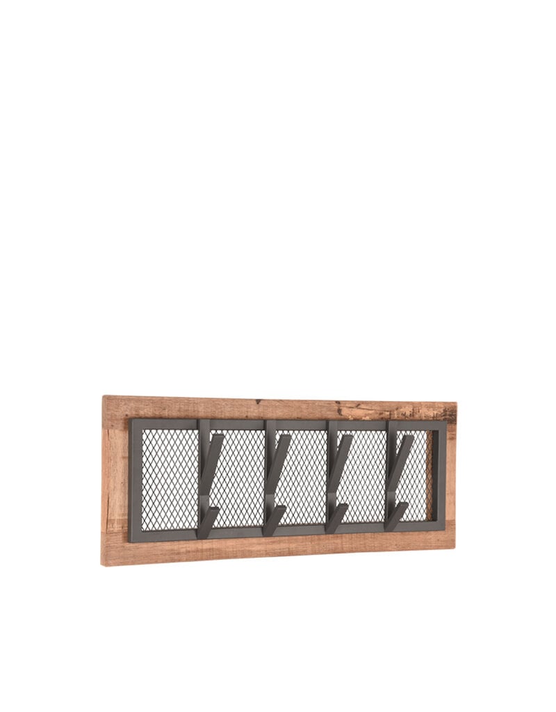 Damn LABEL51 Kapstok Crude - Burned Steel - Metaal - M