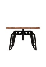 Damn LABEL51 Salontafel Pebble - Rough - Mangohout - 80 cm - Rond