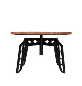 Damn LABEL51 Salontafel Pebble - Rough - Mangohout - 80 cm - Rond