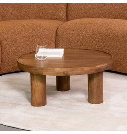 Damn LABEL51 Salontafel Elly - Nature Smooth - Mangohout - 70 cm