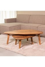 Damn LABEL51 Salontafel Gregg - Naturel - Mangohout - 110 cm