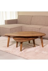 Damn LABEL51 Salontafel Gregg - Nature Smooth - Mangohout - 110 cm