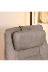 Damn LABEL51 Sierkussen Hoofdkussen - Taupe - Micro Suede - One Size