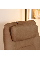 Damn LABEL51 Sierkussen Hoofdkussen - Cognac - Micro Suede - One Size