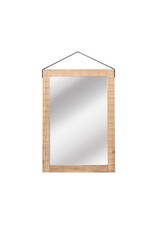 Damn LABEL51 Spiegel - Naturel - Mangohout - 70x100 cm