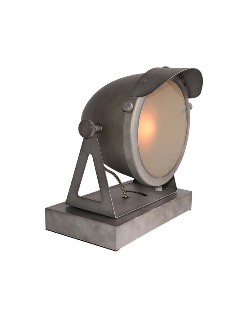 Damn LABEL51 Tafellamp Cap - Burned Steel - Metaal - One Size