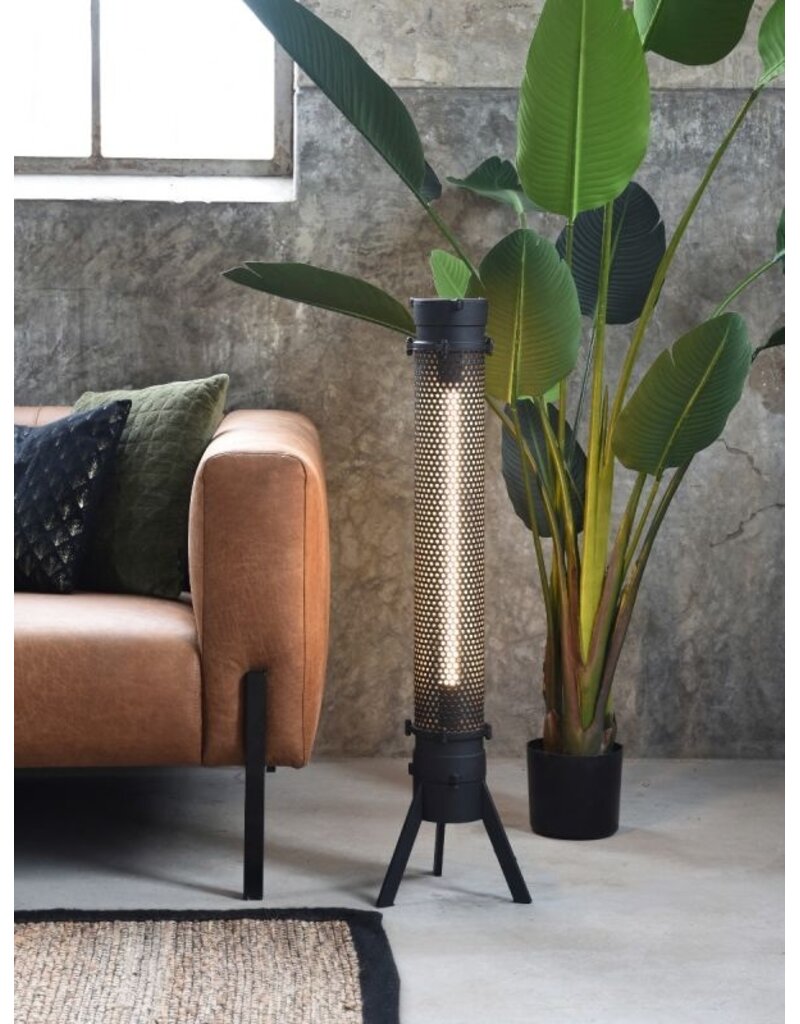 Damn LABEL51 Tafellamp Tube - Zwart - Metaal - SALE