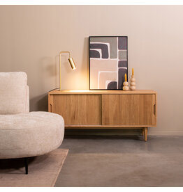 Damn LABEL51 Tv-meubel Jule - Naturel - Eiken - 130 cm