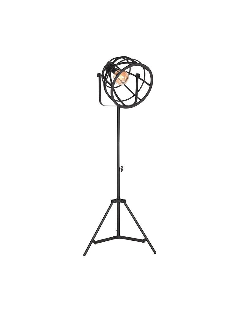 Damn LABEL51 Vloerlamp Fuse - Zwart - Metaal - SALE