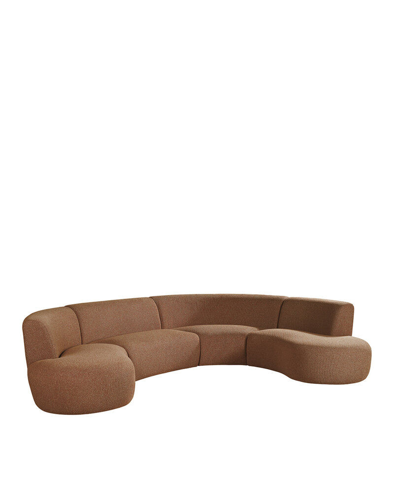 Damn LABEL51 Bank Florence - Coral - Royal Boucle - Organisch