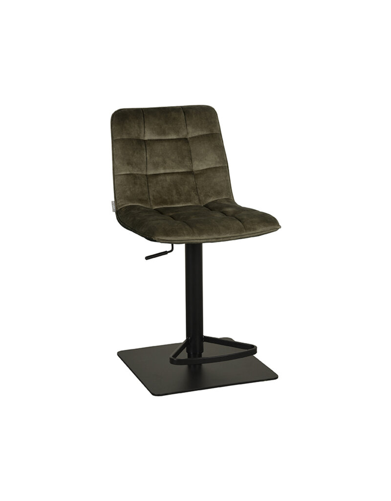 Damn LABEL51 Barkruk Juul - Hunter - Velours - Gaslift