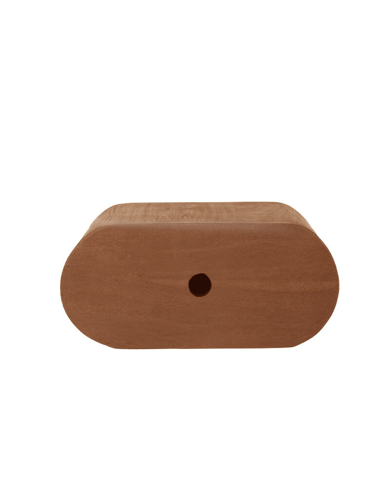 Damn LABEL51 Bijzettafel Rise - Nature Smooth - Mangohout - 45 cm