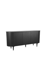 Damn LABEL51 Dressoir Oliva - Zwart - Eiken - 180 cm