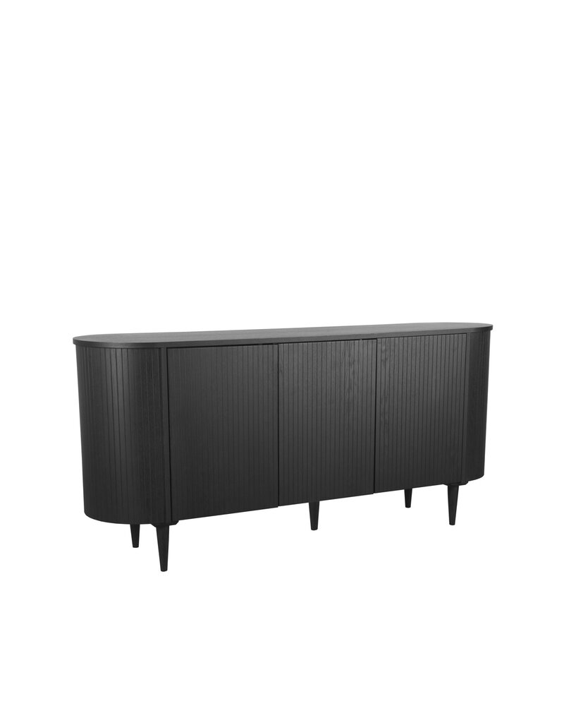 Damn LABEL51 Dressoir Oliva - Zwart - Eiken - 180 cm