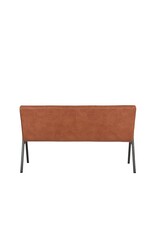 Damn LABEL51 Eetkamerbank Matz - Cognac - Microvezel - 145 cm
