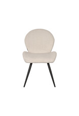 Damn LABEL51 Eetkamerstoel Sam - Wit - Boucle - Copy - Copy
