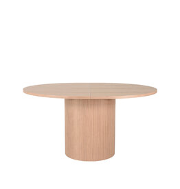 Damn LABEL51 Eetkamertafel Oliva - Naturel - Eiken - 150-200 cm - Uitschuifbaar