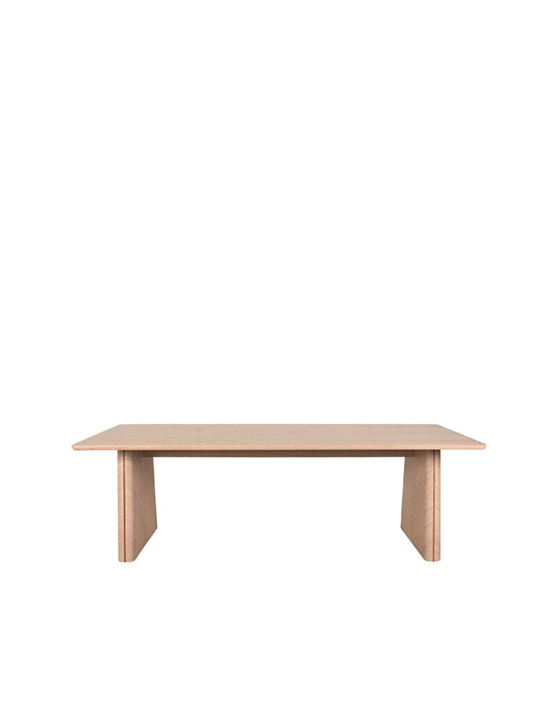 Damn LABEL51 Eetkamertafel Jule - Naturel - Eiken - 240 cm