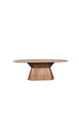 Damn LABEL51 Eetkamertafel Jagger - Nature Smooth - Mangohout - 200 cm - Ovaal