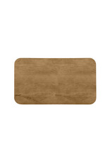 Damn LABEL51 Eetkamertafel Tafelblad Sloppy Edge - Naturel - Mangohout - 120 cm Sloppy