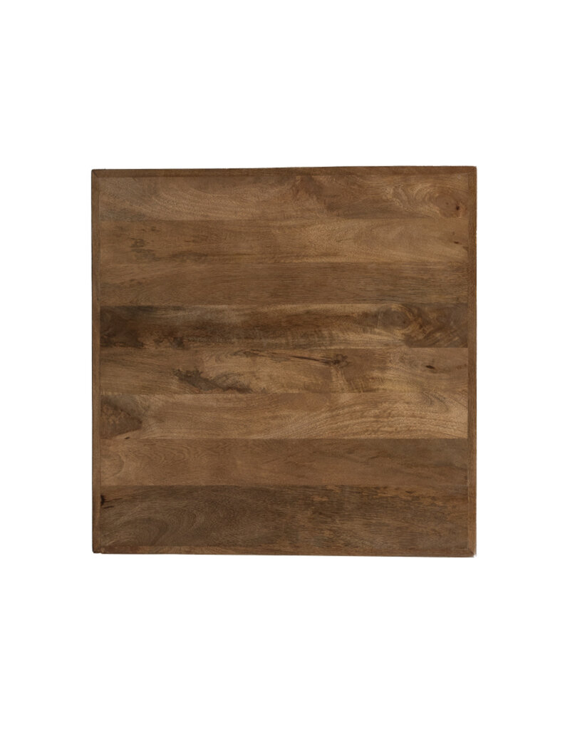 Damn LABEL51 Eetkamertafel Tafelblad Straight Edge - Nature Smooth - Mangohout - 70 cm Straight