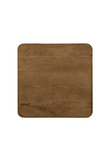 Damn LABEL51 Eetkamertafel Tafelblad Sloppy Edge - Nature Smooth - Mangohout - 70 cm Sloppy