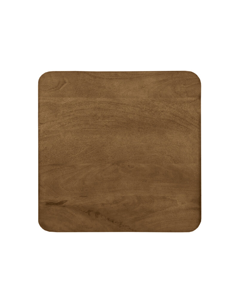 Damn LABEL51 Eetkamertafel Tafelblad Sloppy Edge - Nature Smooth - Mangohout - 70 cm Sloppy