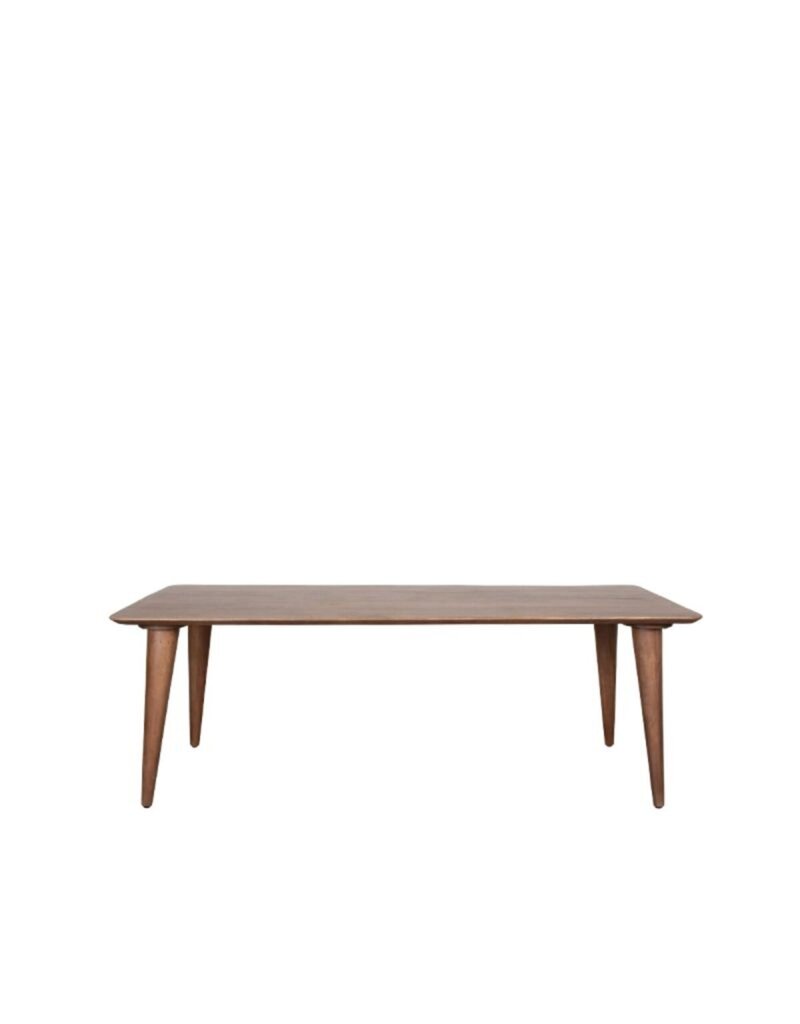 Damn LABEL51 Eetkamertafel Fly - Nature Smooth - Mangohout - 160 cm