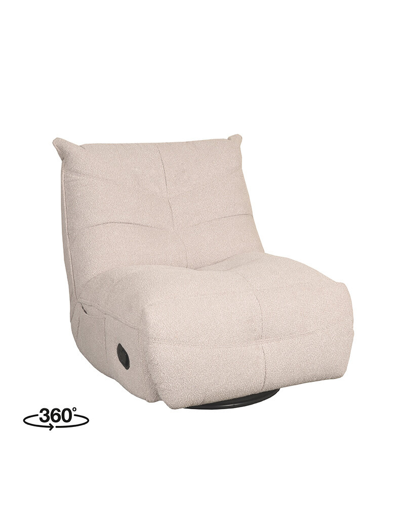 Damn LABEL51 Fauteuil Take It Easy - Naturel - Boucle - One Size
