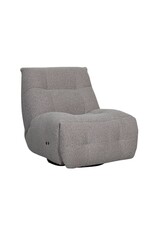 Damn LABEL51 Fauteuil Relax and Recharge - Mushroom - Royal Boucle - Met Accu