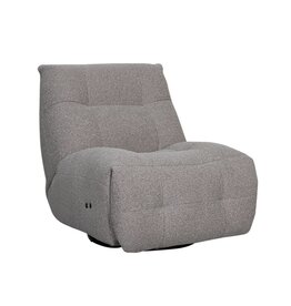 Damn LABEL51 Fauteuil Relax and Recharge - Mushroom - Royal Boucle - Met Accu