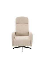 Damn LABEL51 Fauteuil Esjberg - Naturel - Royal Boucle - Manueel Verstelbaar