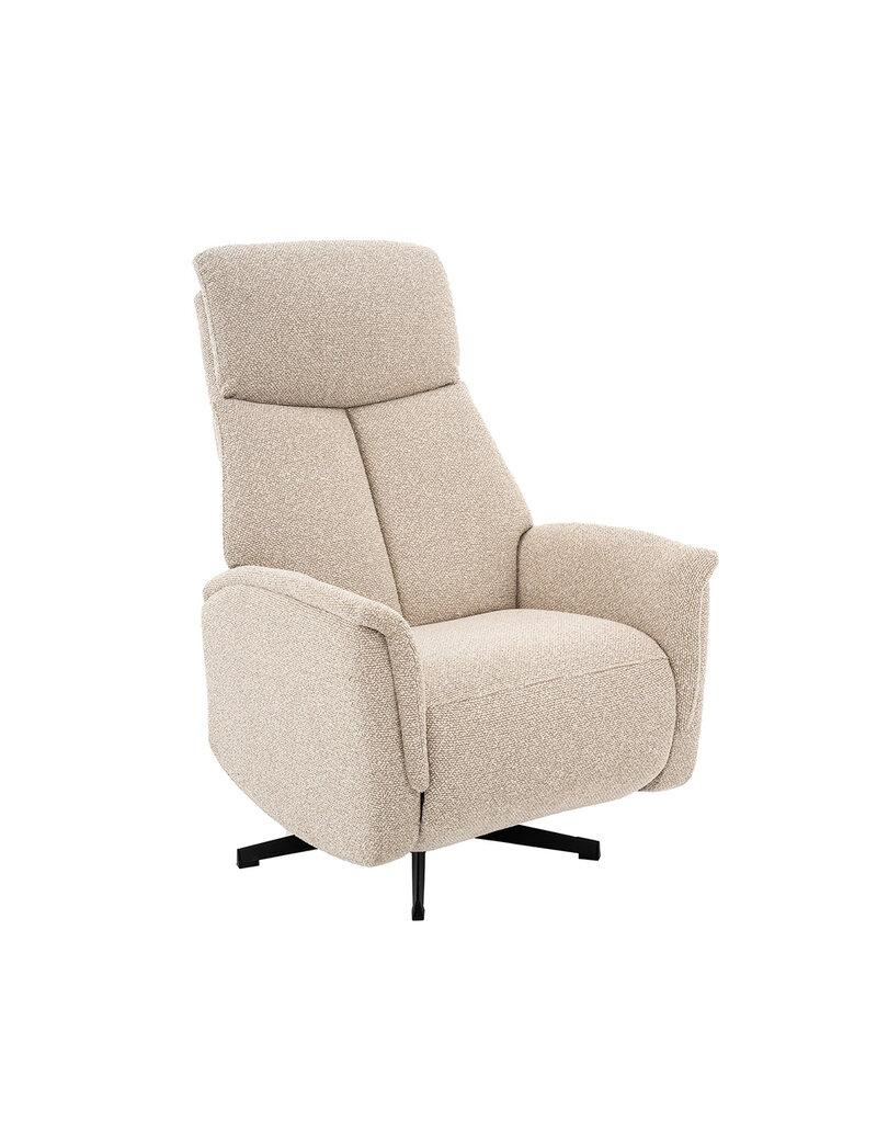 Damn LABEL51 Fauteuil Helsinki - Naturel - Royal Boucle - Manueel Verstelbaar