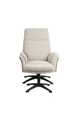 Damn LABEL51 Fauteuil Zenza - Naturel - Royal Boucle - Incl. Hocker
