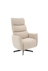 Damn LABEL51 Fauteuil Goteborg - Naturel - Royal Boucle - 2-Motorig