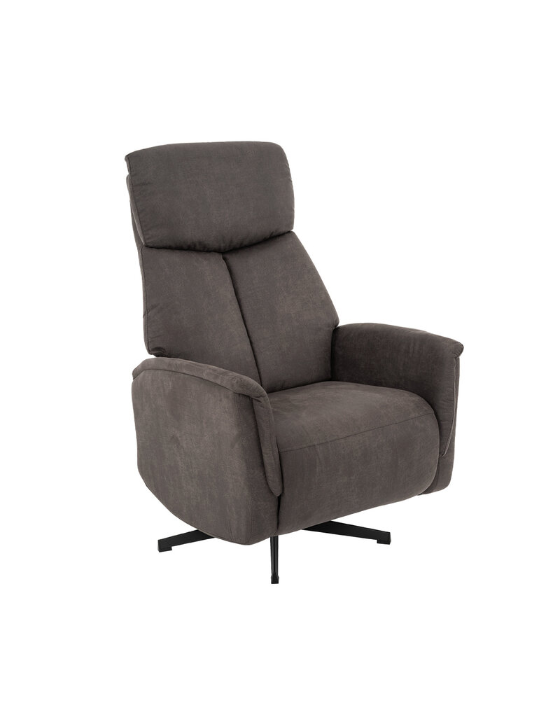 Damn LABEL51 Fauteuil Aarhus - Antraciet - Micro Suede - 2-Motorig