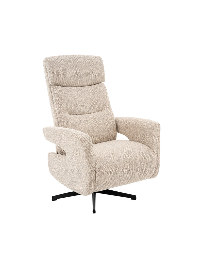 Damn LABEL51 Fauteuil Tampere - Naturel - Royal Boucle - 2-Motorig
