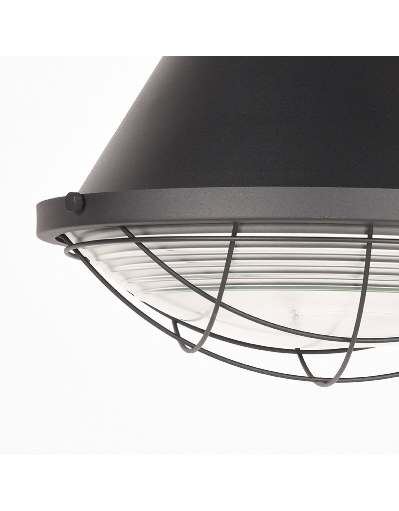 Damn LABEL51 Hanglamp Duisburg - Zwart - Metaal - SALE