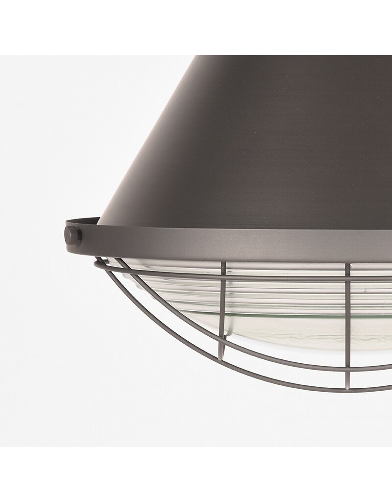 Damn LABEL51 Hanglamp Duisburg - Burned Steel - Metaal