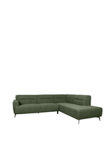 Damn LABEL51 Hoekbank Bolzano - Forest - Royal Boucle - Rechts Voorstaand