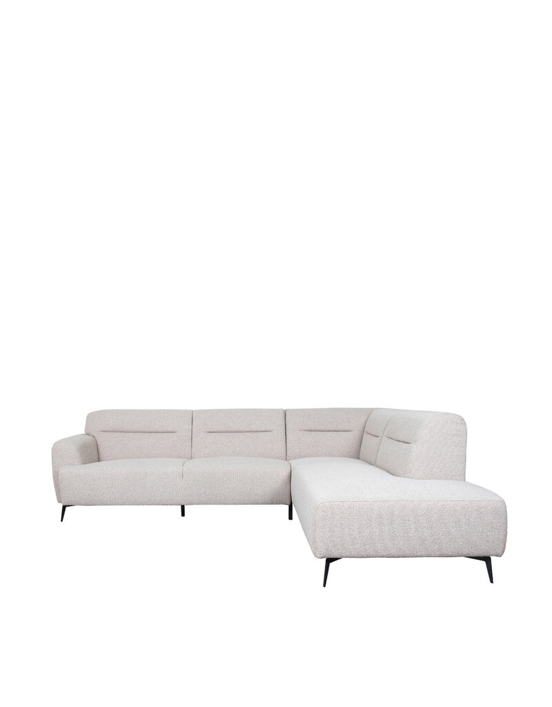 Damn LABEL51 Hoekbank Bolzano - Naturel - Royal Boucle - Rechts Voorstaand