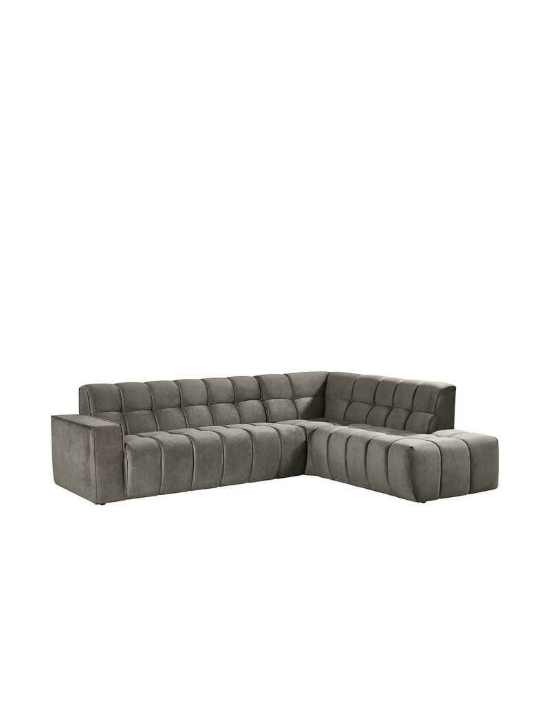 Damn LABEL51 Hoekbank Valentino - Taupe - Cosmo - Rechts Voorstaand