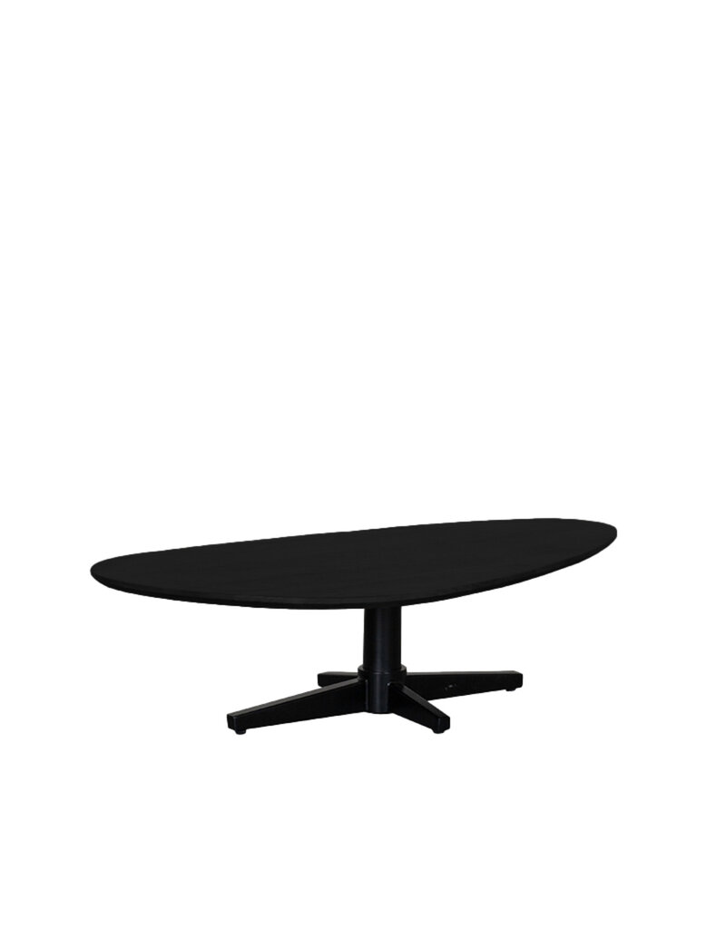 Damn LABEL51 Salontafel Rosie - Zwart - Mangohout - 140 cm