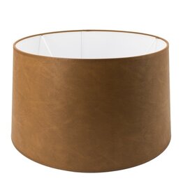 Damn Lampenkap 45cm vintage cognac